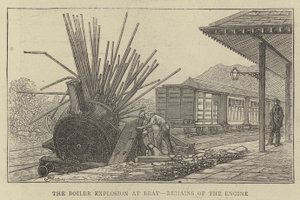 ಬ್ರೇನಲ್ಲಿ ಬಾಯ್ಲರ್ ಸ್ಫೋಟ, ಎಂಜಿನ್ ಟರ್ಕ್ನ ಅವಶೇಷಗಳು